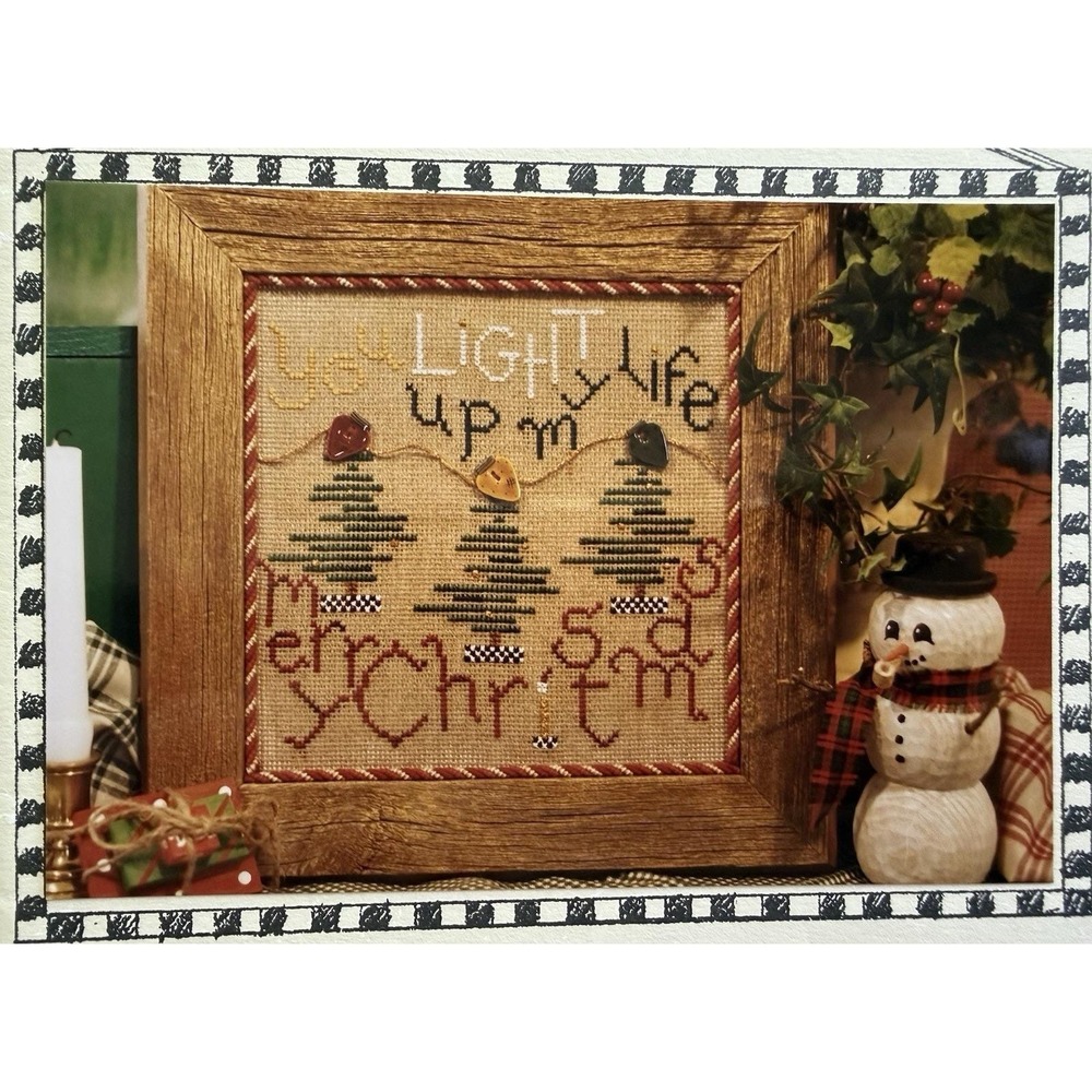 Trail‎ Creek Farm You Light Up My Life Christmas Cross Stitch Pattern